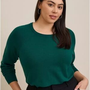 Emerald green sweater